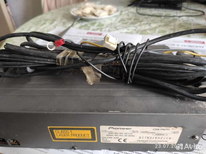 CD- чейнджер Pioneer cdx-p670