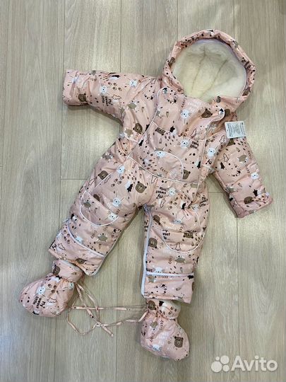 Зимний комбинезон для девочки 56-86