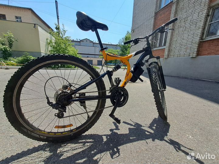 Велосипед горный взрослый двухподвес