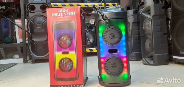 Портативная колонка с караоке Rgb Караоке Радио