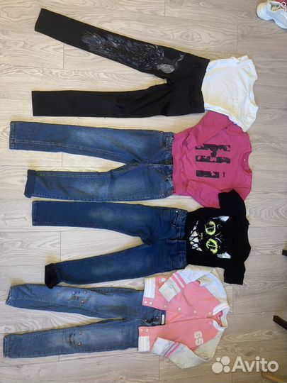 Пакеты для девочек 134-140 Zara и др