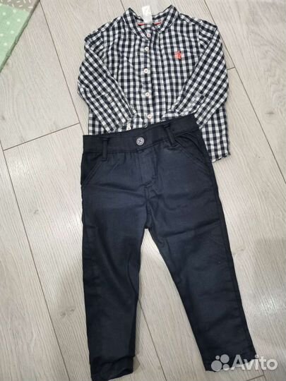 Рубашка и брюки на мальчика