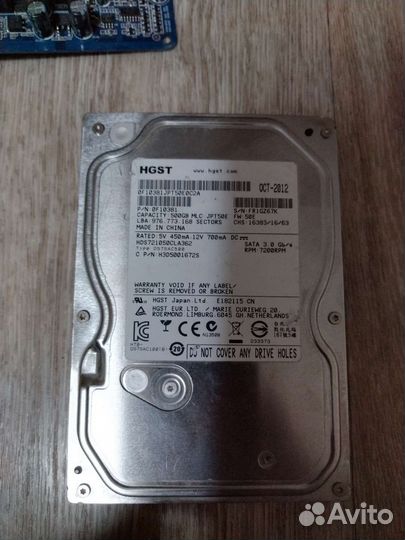 Жесткий диск 500 гб для пк hgst