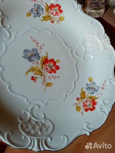 Антикварное блюдо, Куно Штайнманн 1919 г. Германия