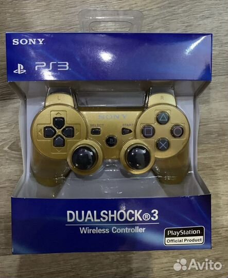 Джойстик ps3. Новый. Качество