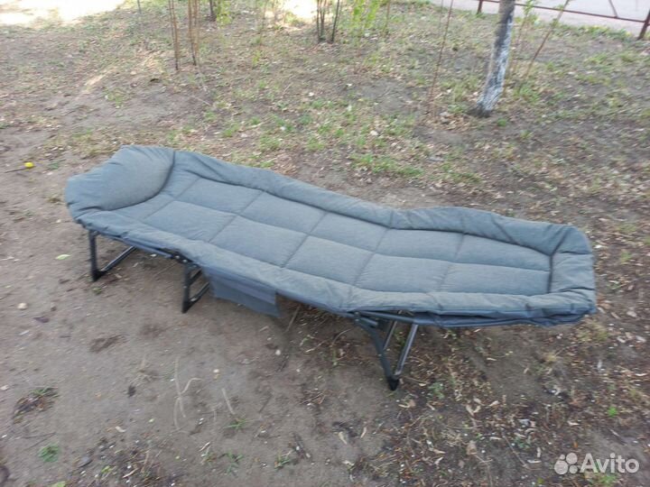 Раскладушка с матрасом. Новая. Бесплатная доставка