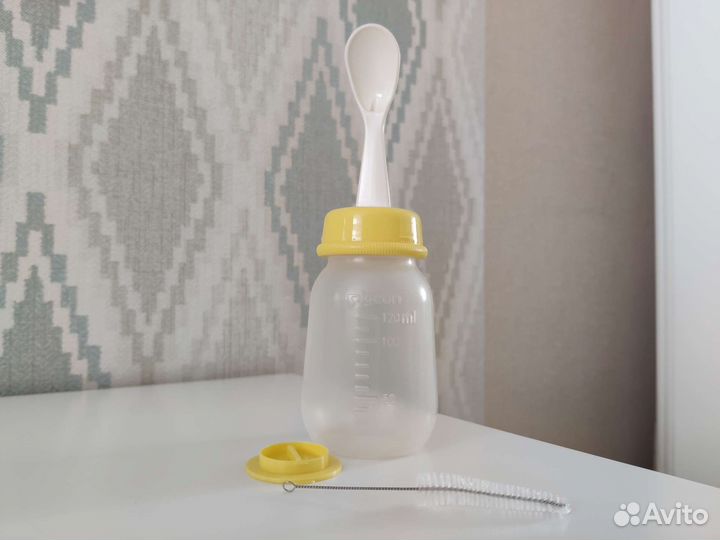 Pigeon бутылочка с ложкой