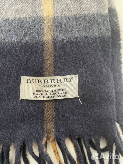 Шарф мужской кашемир burberry