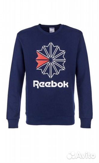 Свитшот reebok и джинсы Levis