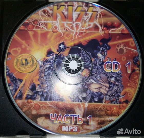 Музыкальные cd диски kiss
