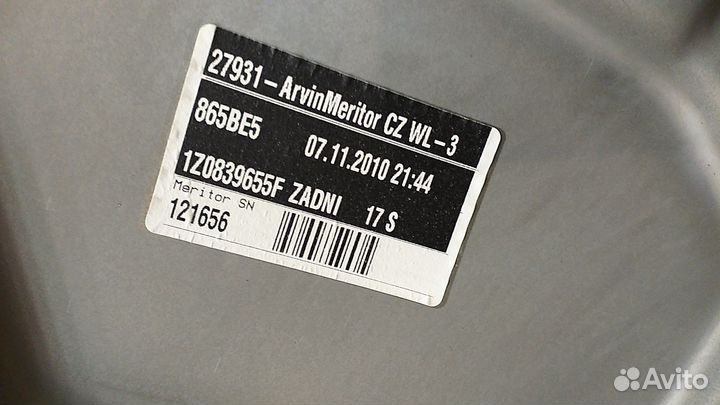 Стеклоподъемник задний левый Octavia (A5 1Z)