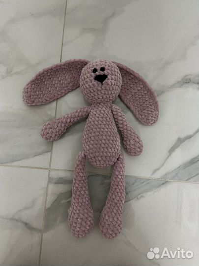 Вязаные игрушки заяц