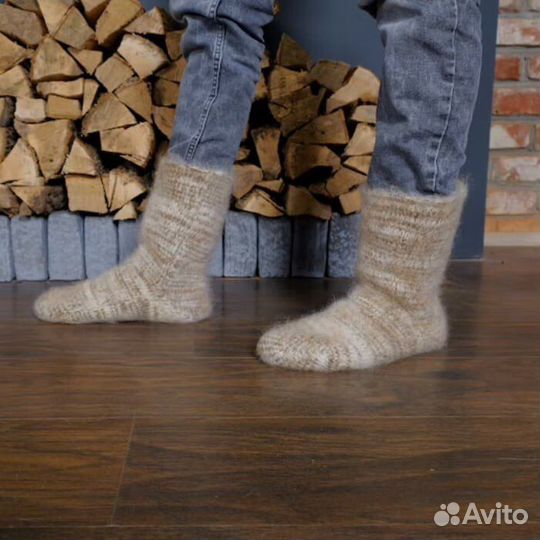 Термо носки мужские Козий пух