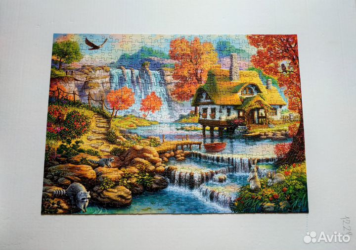 Рыжий кот пазл 