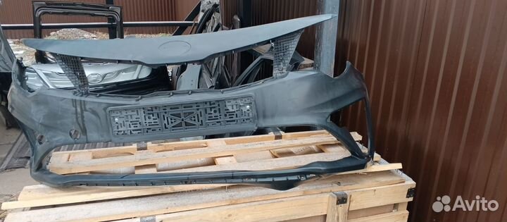 Бампер передний kia optima