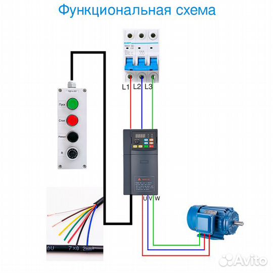 Пульт частотного преобразователя
