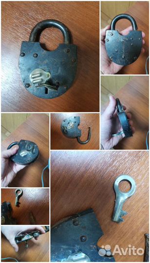 Замок гаражный времён СССР 4 штуки