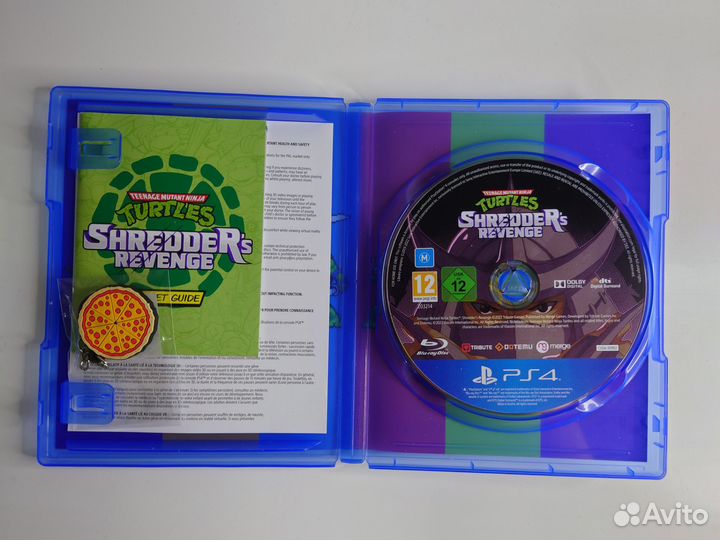 Teenage mutant ninja turtles PS4 игра