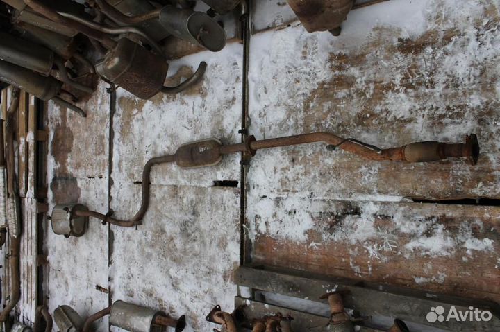 Глушитель в сборе Хендай Акцент