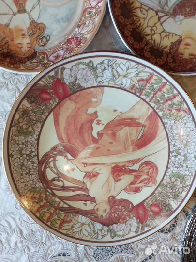 Тарелки сувенирные из Чехии