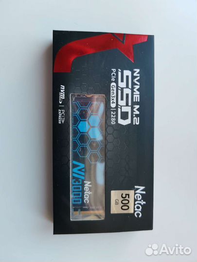 Ssd Nvme m2 500gb Netac nv3000