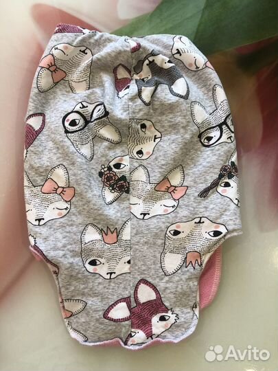 Шапка шлем на девочку