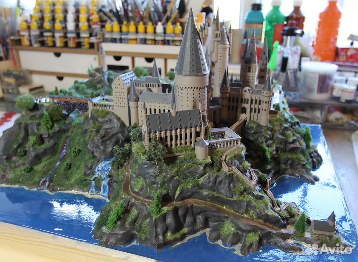 Диорама Замок Хогвартс. Гарри Поттер