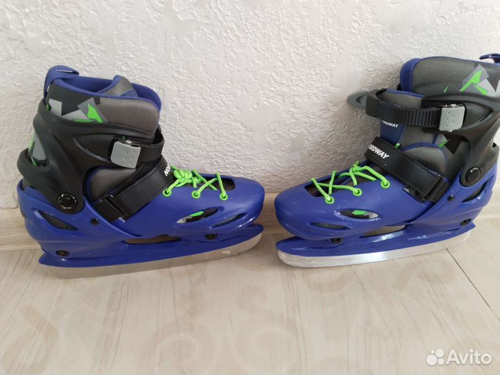 Коньки детские раздвижные 34 37