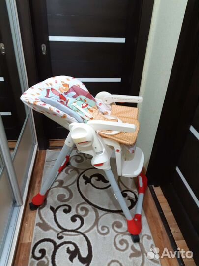 Стульчик для кормления chicco polly