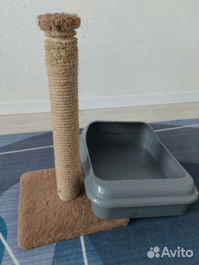 Когтеточка и большой лоток