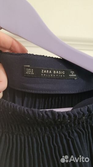 Zara юбка плиссерованная 42