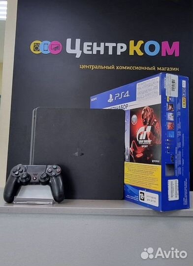 Игровая приставка PS4 slim 500gb + 8 игр