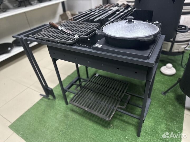 Мангал барбекю коптильня