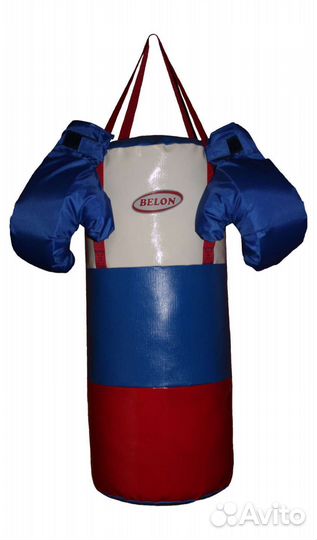 Набор для бокса: груша + перчатки + подвес