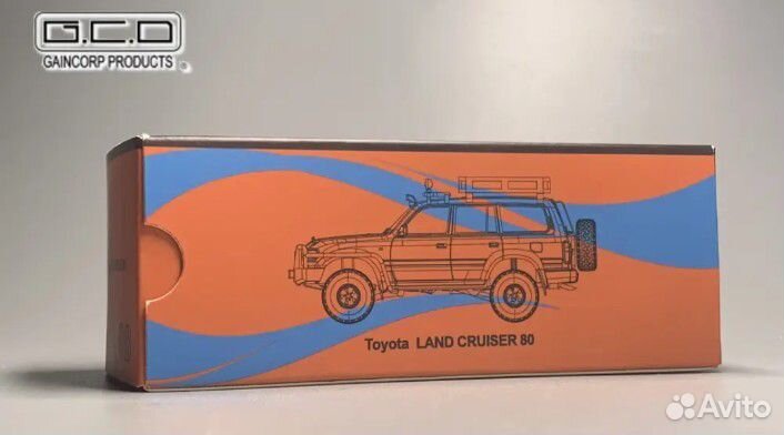 Масштабная модель Toyota Land Cruiser 80