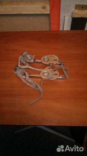 Коньки на валенки детские