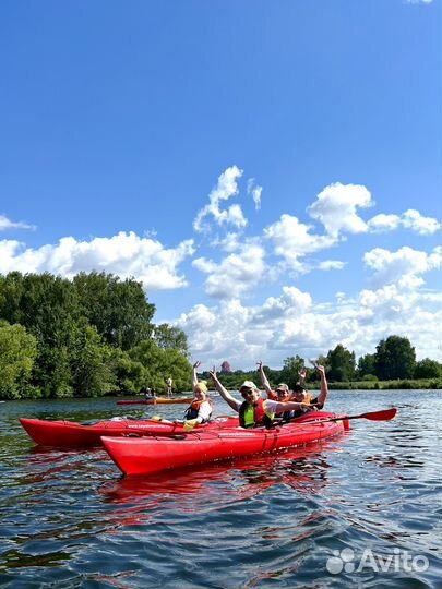 Каякинг в Москве, прогулки с инструктором и аренда