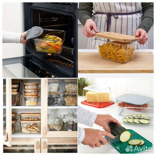 Контейнеры и крышки IKEA товары