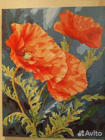 Картины по номерам разукрашенные