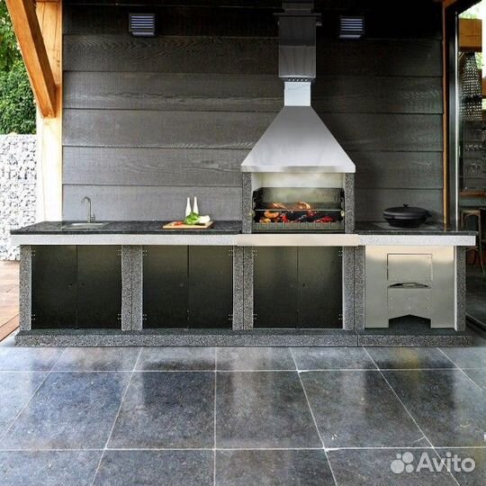 Печь под казан для барбекю Stimlex Anna Gray Light