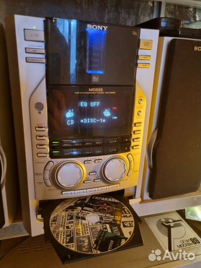 Музыкальный Hifi центр Sony HCD-MD555