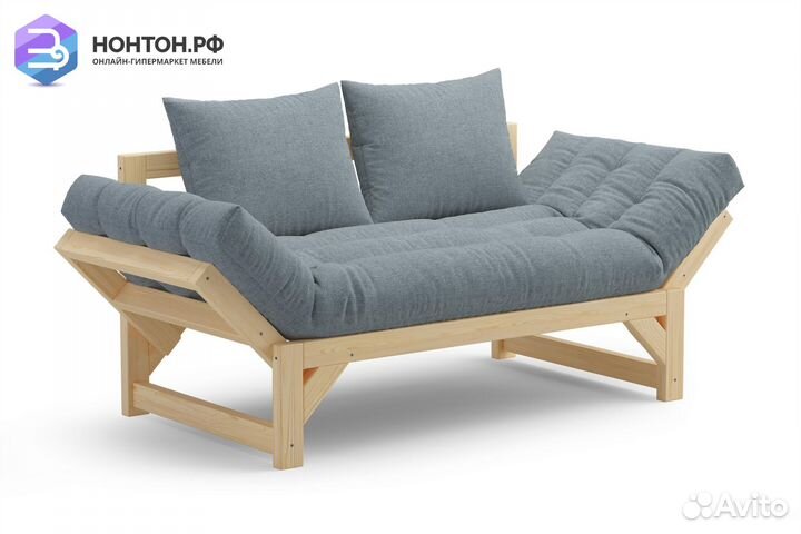 Диван Амбер рогожка Laguna темно-серый