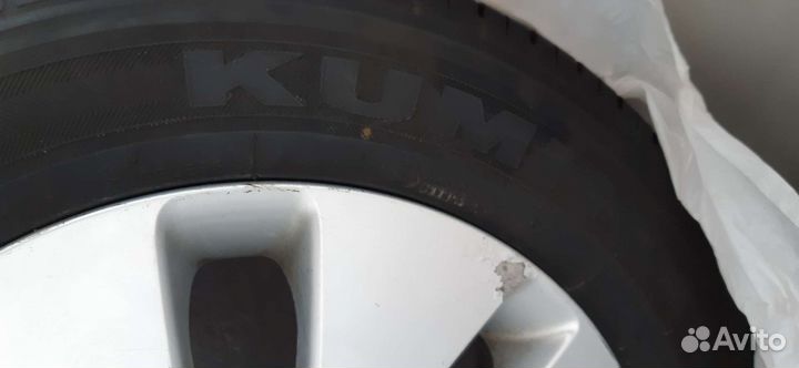 Оригинальный диск с резиной