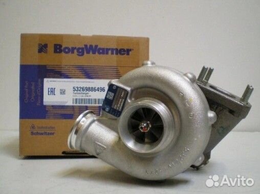 Турбокомпрессор BorgWarner 53269886496 новый