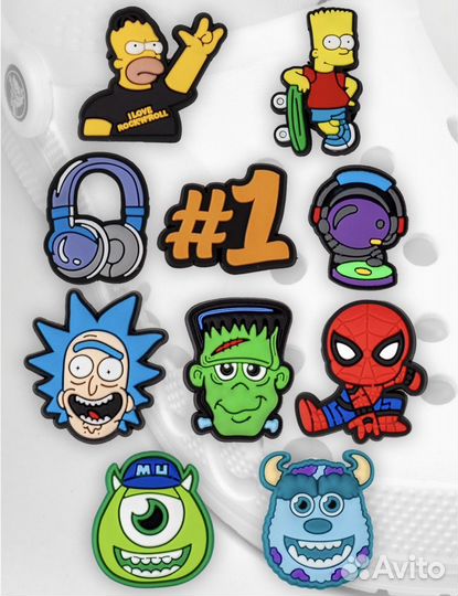 Джибитсы для crocs