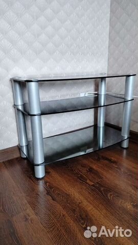 Стеклянная тумба