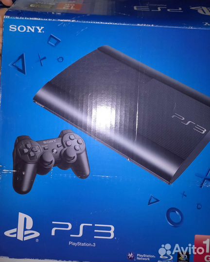 Игровая приставка ps3 super slim