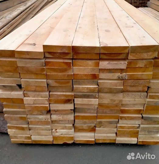 Доска обрезная 50х100х6000