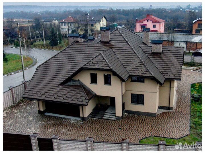 Металлочерепица кровля всех видов