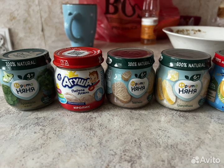 Детское питание пюре